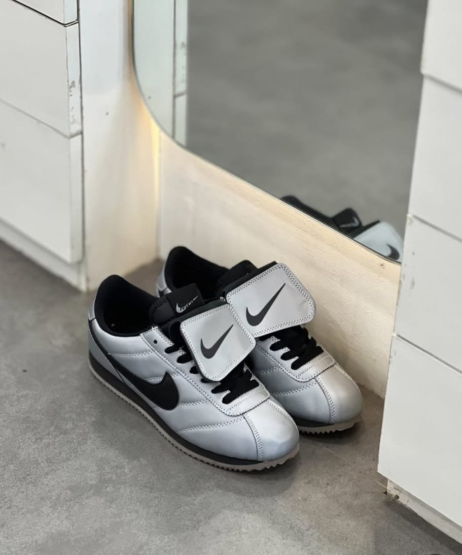 *Nikee Cortex SE Pack "Metallic Cool Grey"(1st Time In India & With OG Box) - Image 2