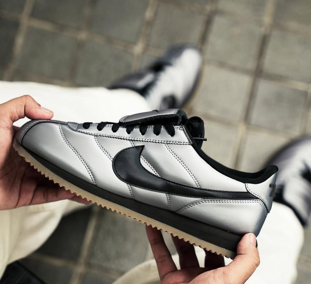 *Nikee Cortex SE Pack "Metallic Cool Grey"(1st Time In India & With OG Box) - Image 5
