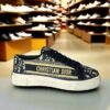 Dior Canvas Low Sneakers (Black)