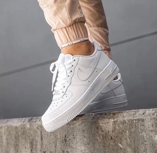 Nikee Airforce 1 Low WHITE With DUST BAG (FIX) - Image 3
