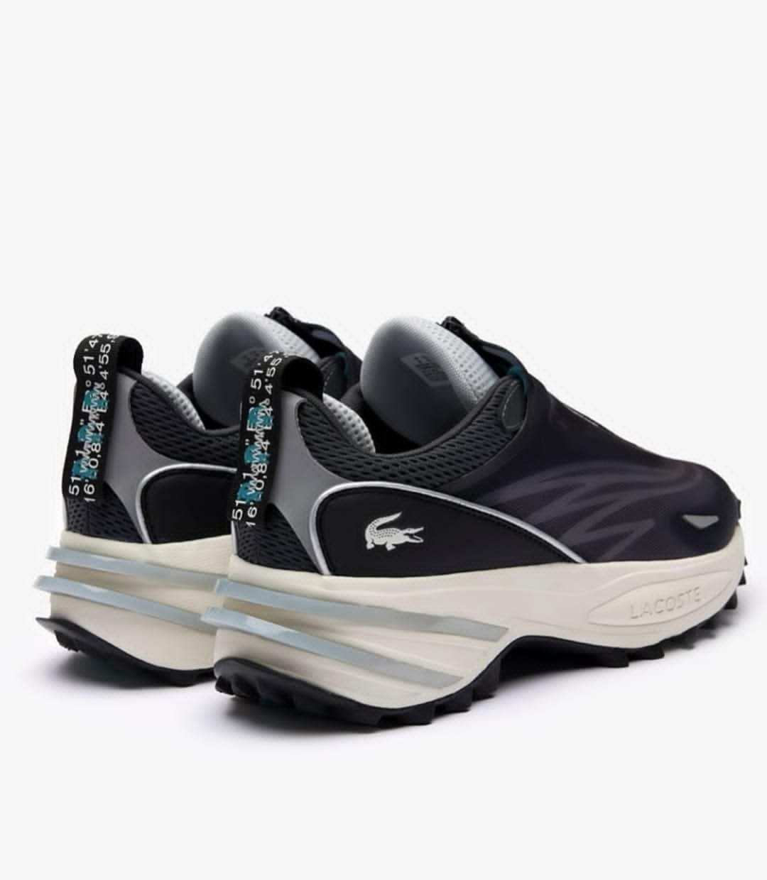 *Lacoste Audyssor "Trail Black-White"(1st Time In India & With OG Box Packing)* - Image 4