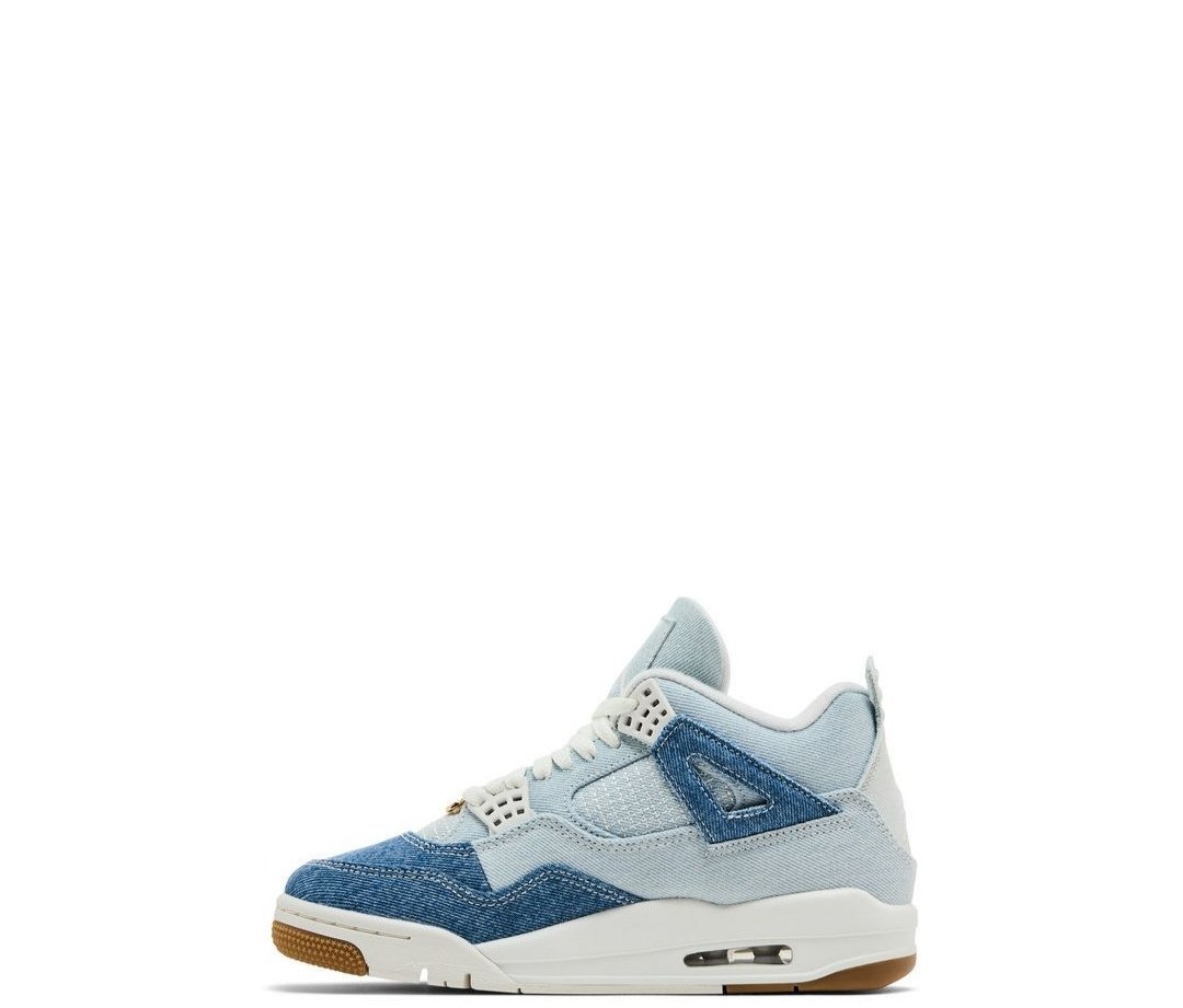 Wmns Air Jordan 4 Retro TEX 'Worn Blue Denim' - Image 2