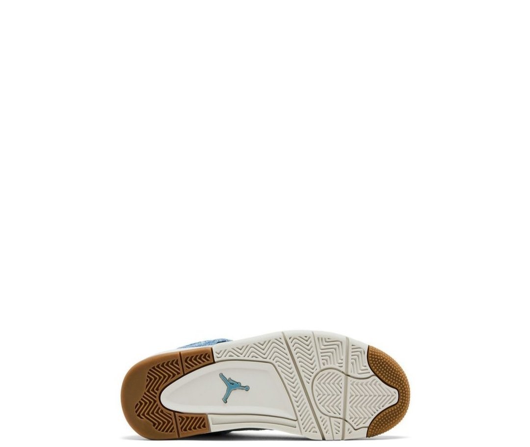 Wmns Air Jordan 4 Retro TEX 'Worn Blue Denim' - Image 4
