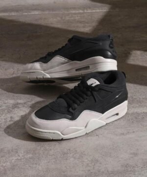 Air Jordan 4 RM Black Light Bone