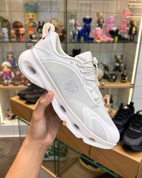 Loewe X On Running CloudSolo All White 948 - Image 2