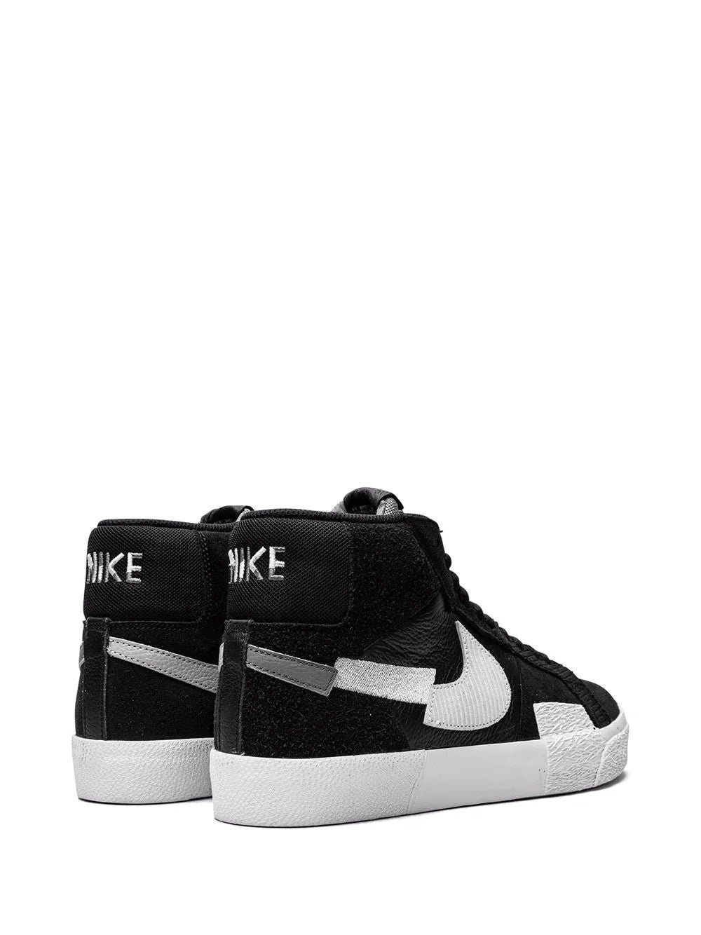 Nike Air Sb Blazer Mid Mosaic Black wolf grey white - Image 3