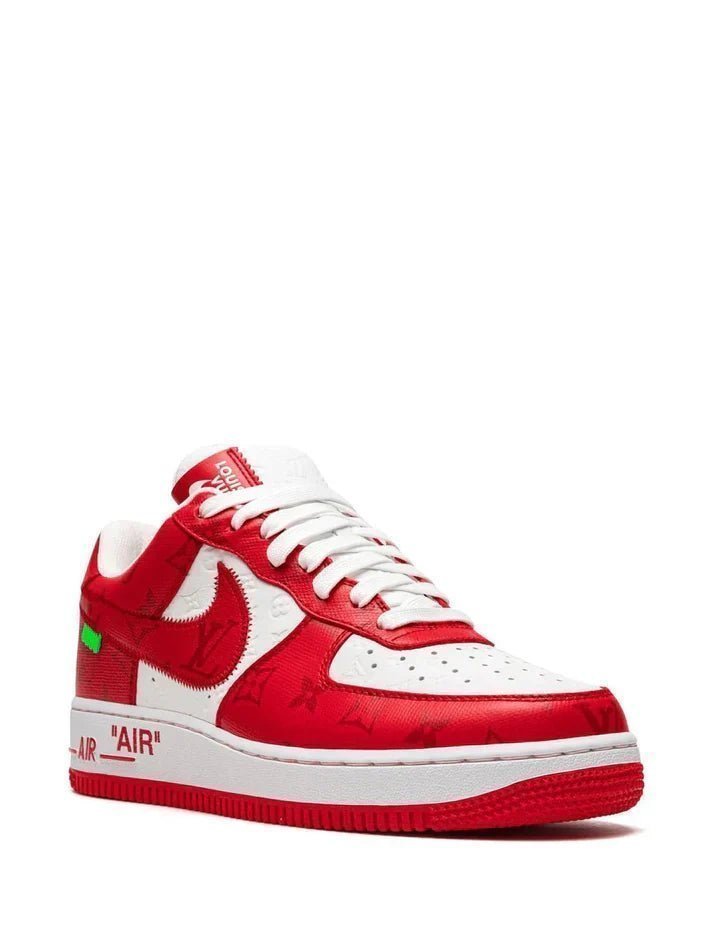 Nike Airforce 1 X Louis Vuitton Red - Image 2