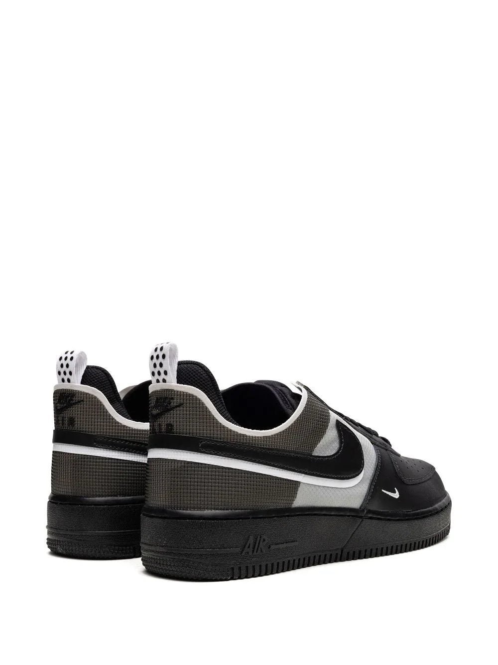 Nike Airforce 1 React Black Double Swoosh - Image 4