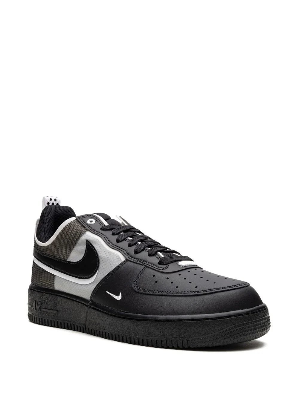 Nike Airforce 1 React Black Double Swoosh - Image 2