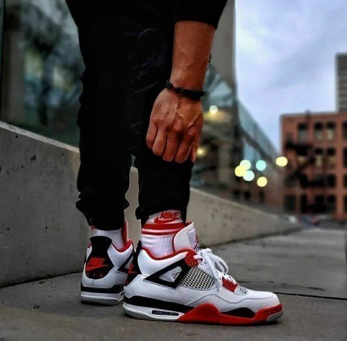 Branded Air Retro 4 Fire Red - Image 3
