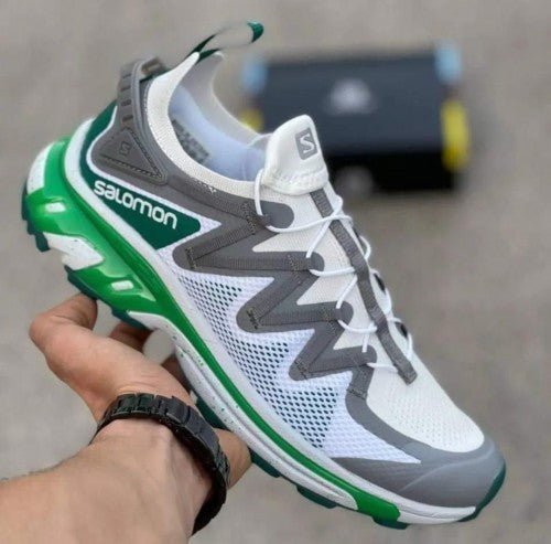 Branded XT-Rush White Grey Sneakers - Image 3