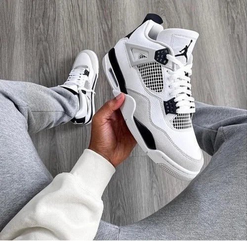 Branded AIR RETRO 4 Military Black - Image 3