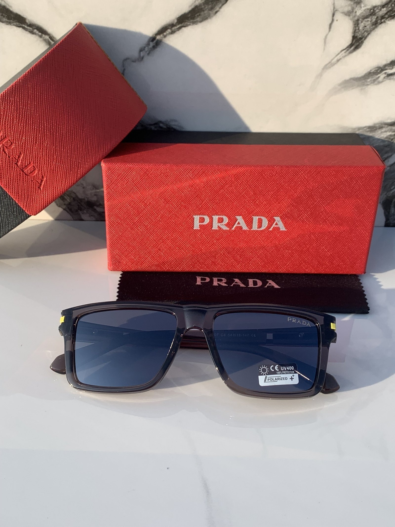 Branded Sunglasses PDA 66607_grey(With Original Kit) - Image 3