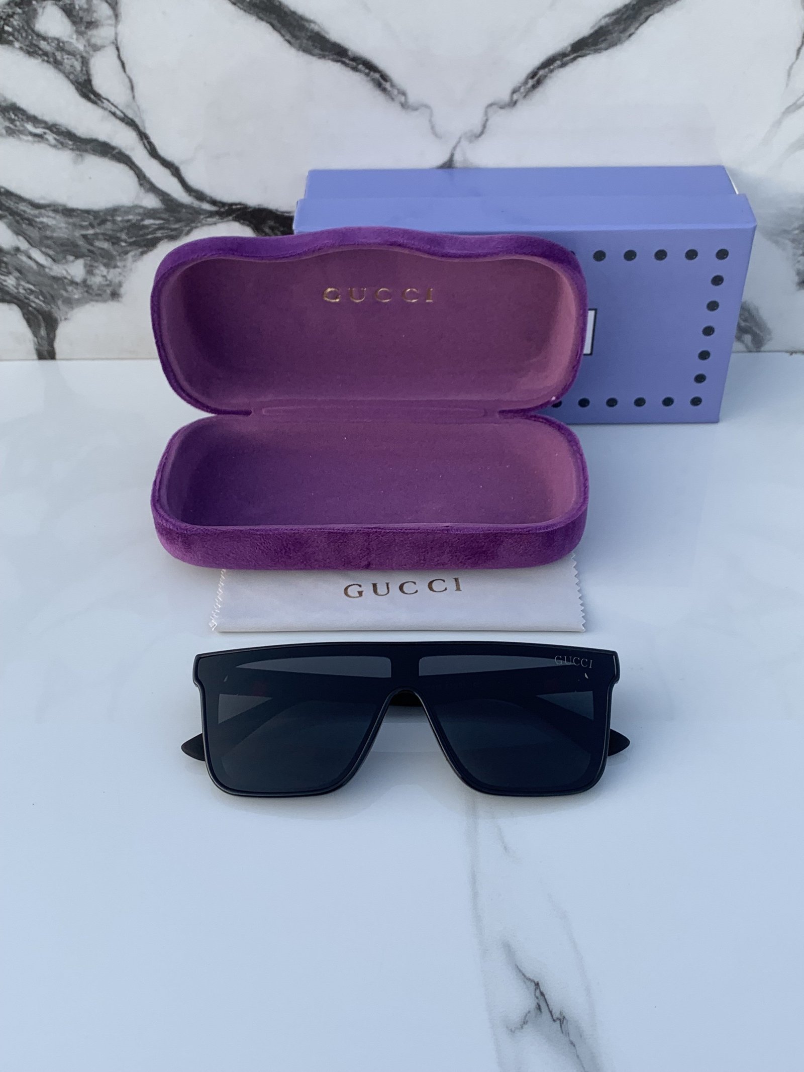 Branded GCI Full Black Sunglasses (With Original Kit) - Image 5