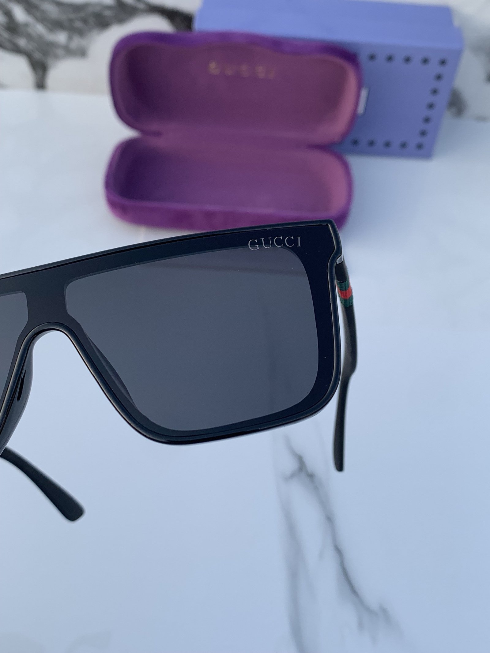 Branded GCI Full Black Sunglasses (With Original Kit) - Image 4