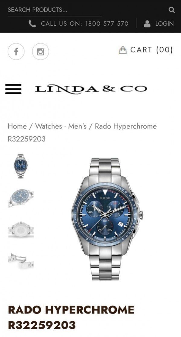 RADO NEW EDITION PRIMIUM QUILTY WATCH - Image 2