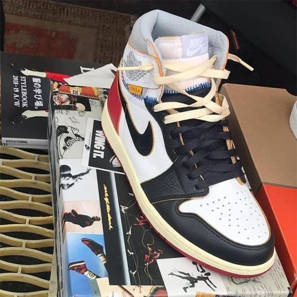 Union LA x Air Jordan 1 Retro High NRG Black Toe TOP BATCH UA - Image 2