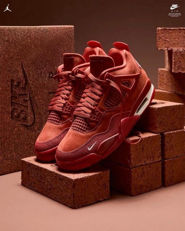 Nigel Sylvester x Air Jordan 4 Retro 4OG SP Brick By Brick TOP BATCH UA - Image 3