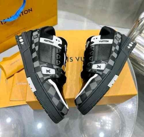 Louis Vuitton Trainer Black Grey TOP BATCH UA - Image 2