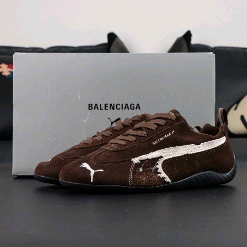 Balenciagaa X Pumaa Speedcat Brown TOP BATCH UA - Image 3