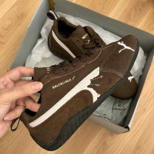 Balenciagaa X Pumaa Speedcat Brown TOP BATCH UA - Image 4