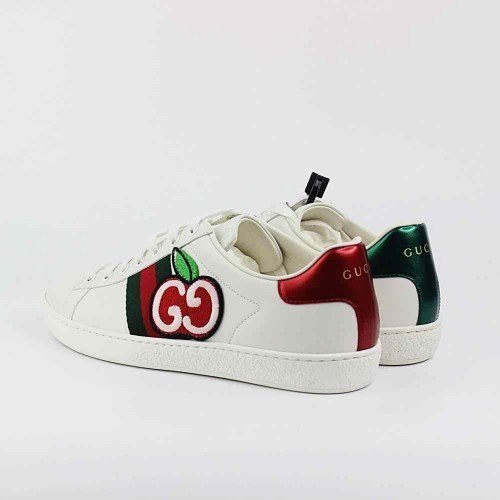 Gucci Ace Low GG Apple Patch White 408 TOP BATCH UA - Image 2