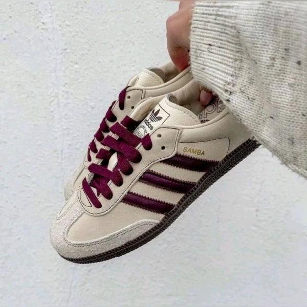 Samba OG Wonder White MaroonTOP BATCH UA - Image 4