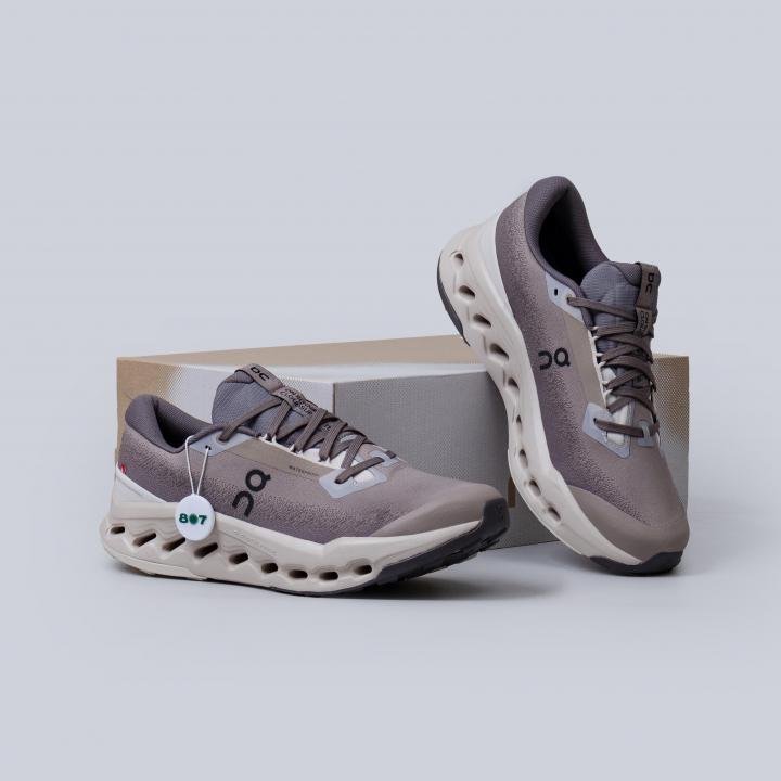 On Cloud Surfer Trail 2 Waterproof Brown Pink TOP BATCH UA - Image 2
