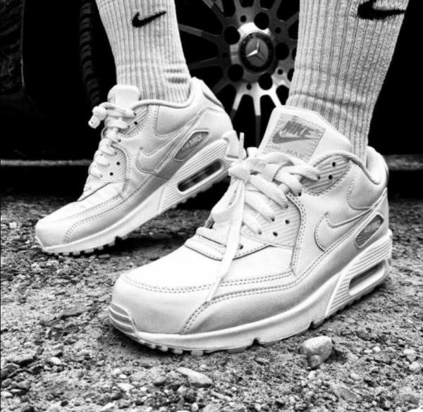 Nike Airmax 90 Essential Tripple White TOP BATCH UA - Image 2