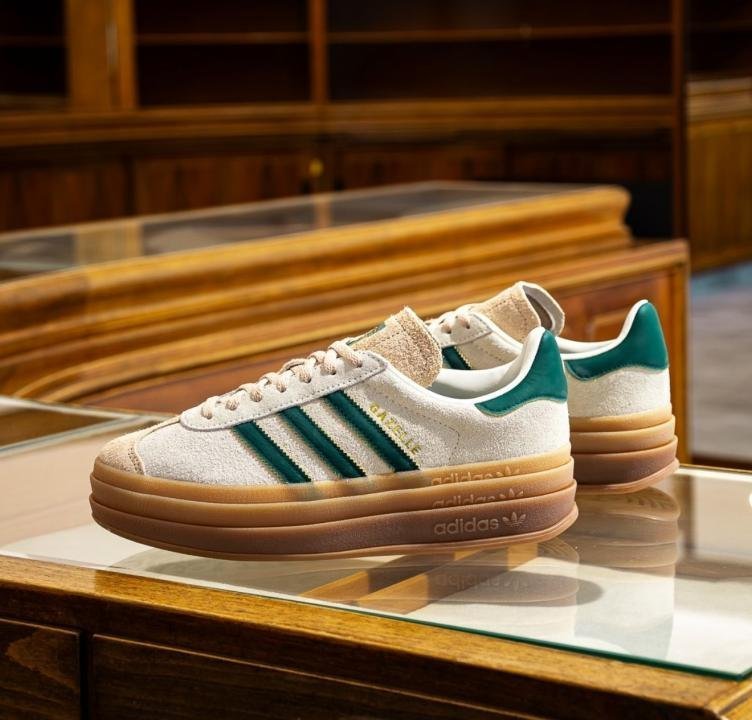 WMN adidas Originals Beige Gazelle Bold Sneakers TOP BATCH UA - Image 2