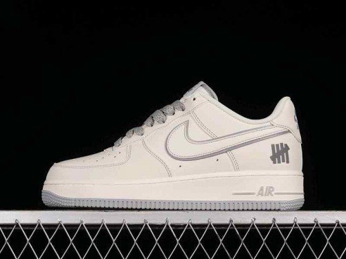 Undefeated x Nike Air Force 1 07 Low Cream Light Grey TOP BATCH UA - Image 4