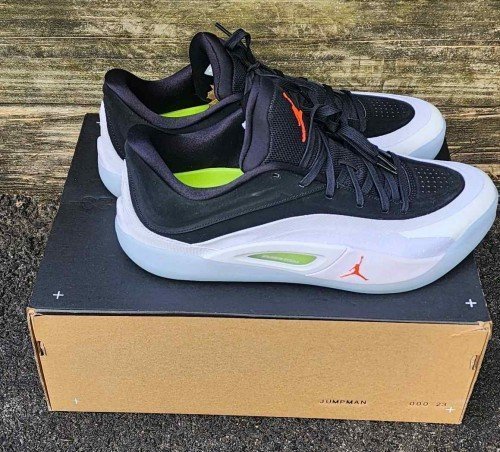 Jordan Zion 4 PF Basketball white black TOP BATCH UA - Image 2