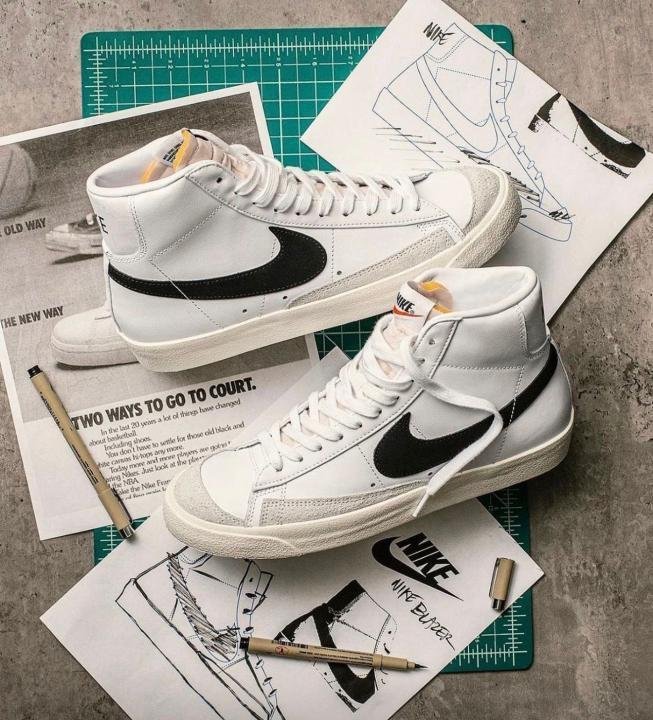 Nike Blazer jumbo Mid-77 White TOP BATCH UA - Image 4
