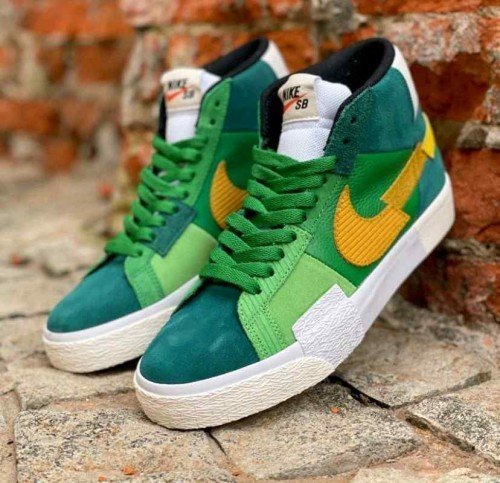 Nike Blazer Zoom SB Mosaic Green TOP BATCH UA - Image 2