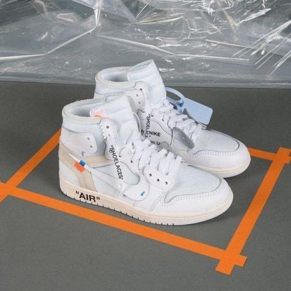 Nike Jordan retro 1 X off white UNC TOP BATCH UA - Image 2
