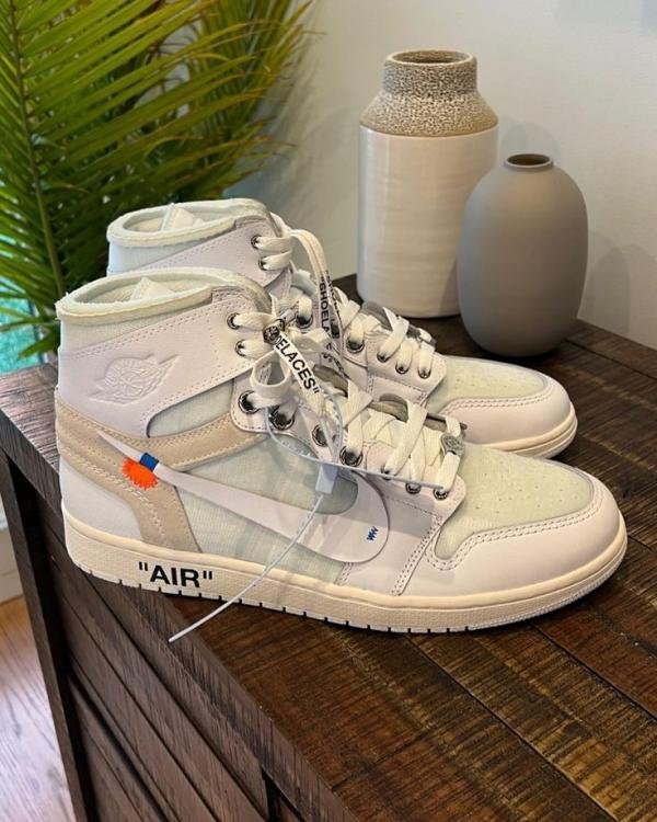 Nike Jordan retro 1 X off white UNC TOP BATCH UA - Image 4