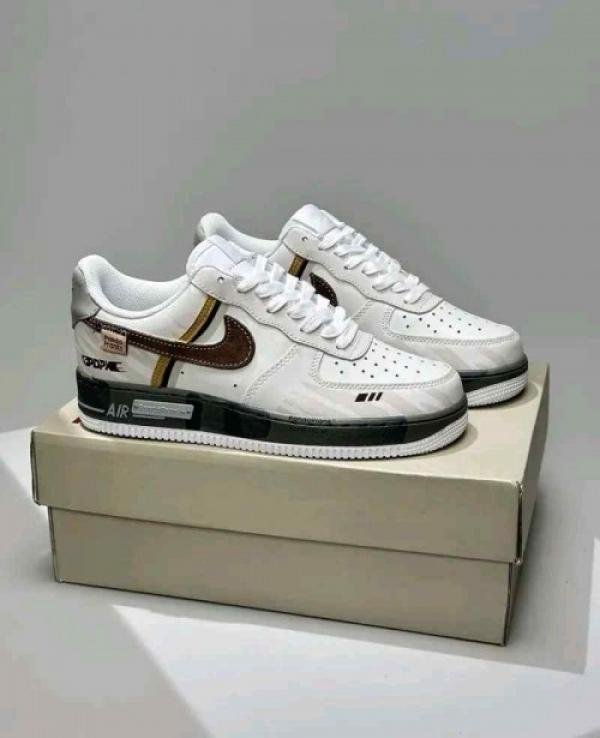 Nike Airforce 1x Panda Prank Fog Wrapped TOP BATCH UA - Image 4