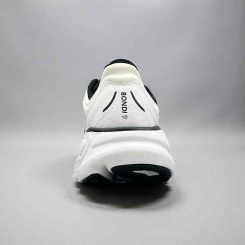 Hoka Bondi 9 White Black TOP BATCH UA - Image 4