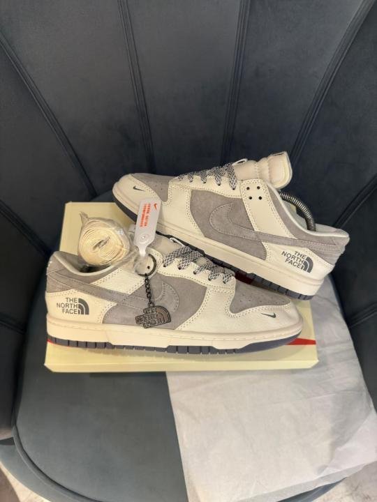 Dunk low North face Grey 2025 556 TOP BATCH UA - Image 3