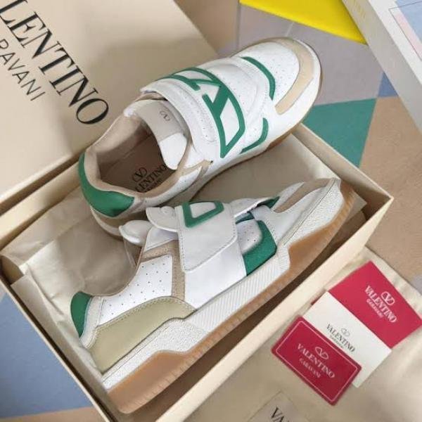 VALENTINO GARAVANI JOIE DE JOUER LEATHER SNEAKER TOP BATCH UA - Image 3