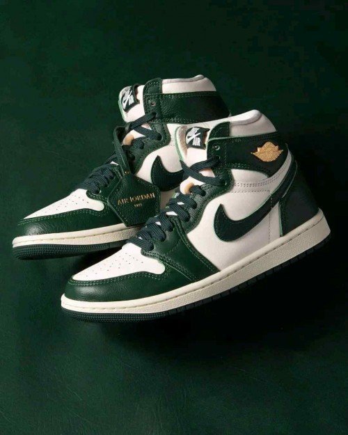 Nikee Air Jordan 1 Retro High OG Pro Green TOP BATCH UA - Image 3