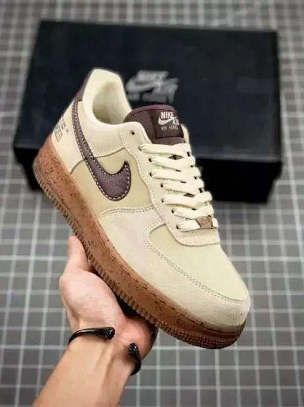 Nike Airforce 1 Low Coffee Brown TOP BATCH UA - Image 2