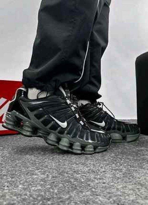 Nike Shox TL Black And Metallic Silver TOP BATCH UA - Image 2