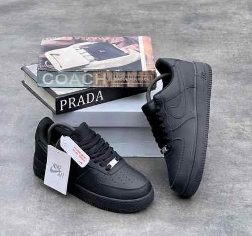 Nike airforce 1 black semi ua qualityTOP BATCH UA - Image 3