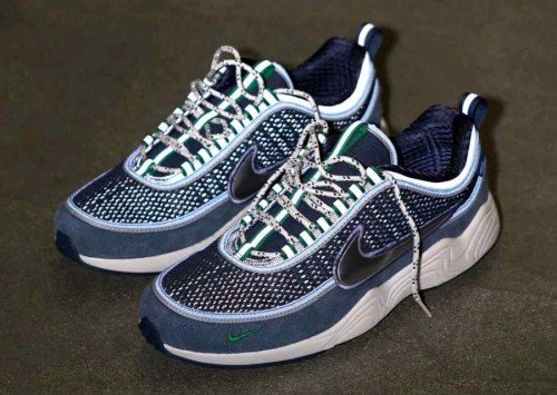UNDEFEATED Nike x Air Zoom Spiridon Thunder Blue TOP BATCH UA - Image 3