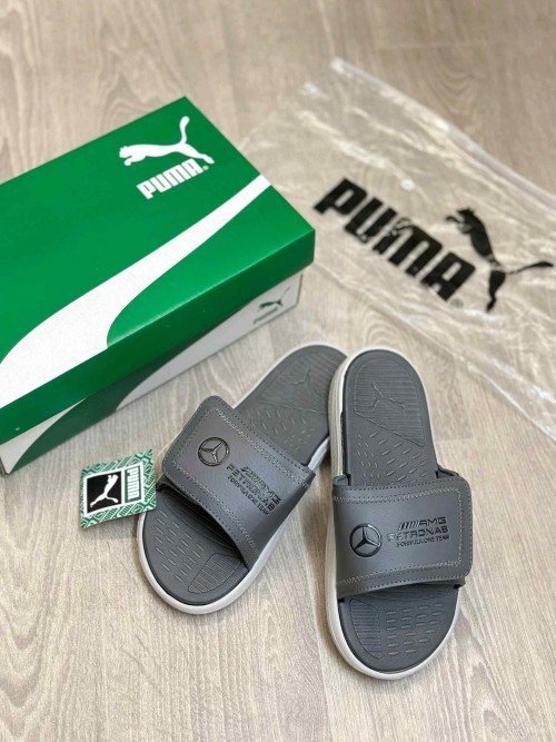 Puma X Mercedes AMG Petronas F1 Soft Ride Grey Flip Flop - Image 2