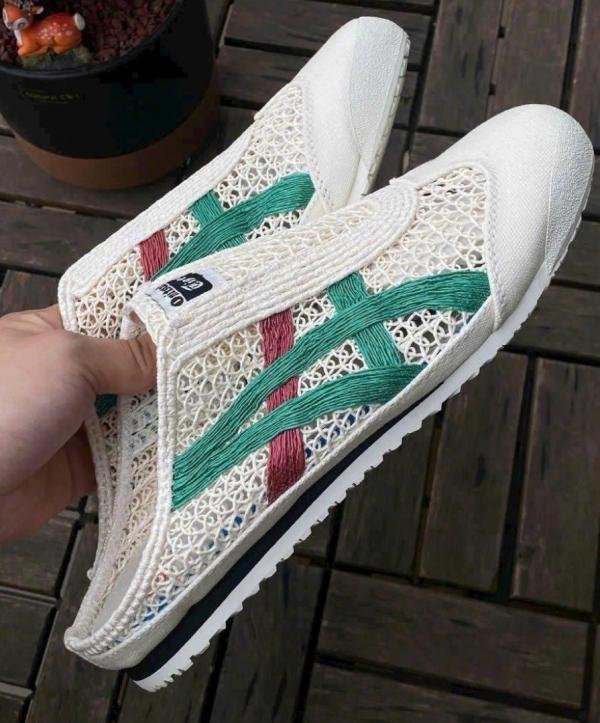 Onitsuka Tiger Mexico 66 Sabot Cream Green TOP BATCH UA - Image 2