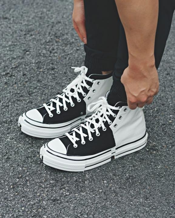 Converse x Feng Chen Wang Chuck 70 2-in-1 High Ivory Black TOP BATCH UA - Image 5