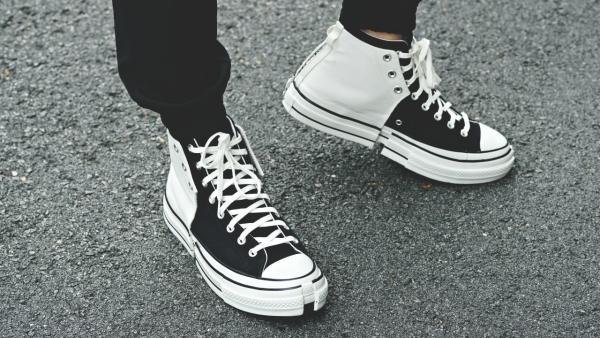 Converse x Feng Chen Wang Chuck 70 2-in-1 High Ivory Black TOP BATCH UA - Image 3