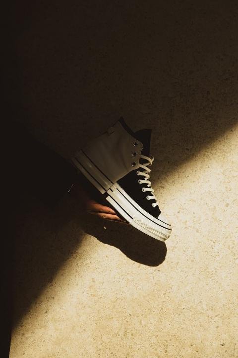 Converse x Feng Chen Wang Chuck 70 2-in-1 High Ivory Black TOP BATCH UA - Image 4